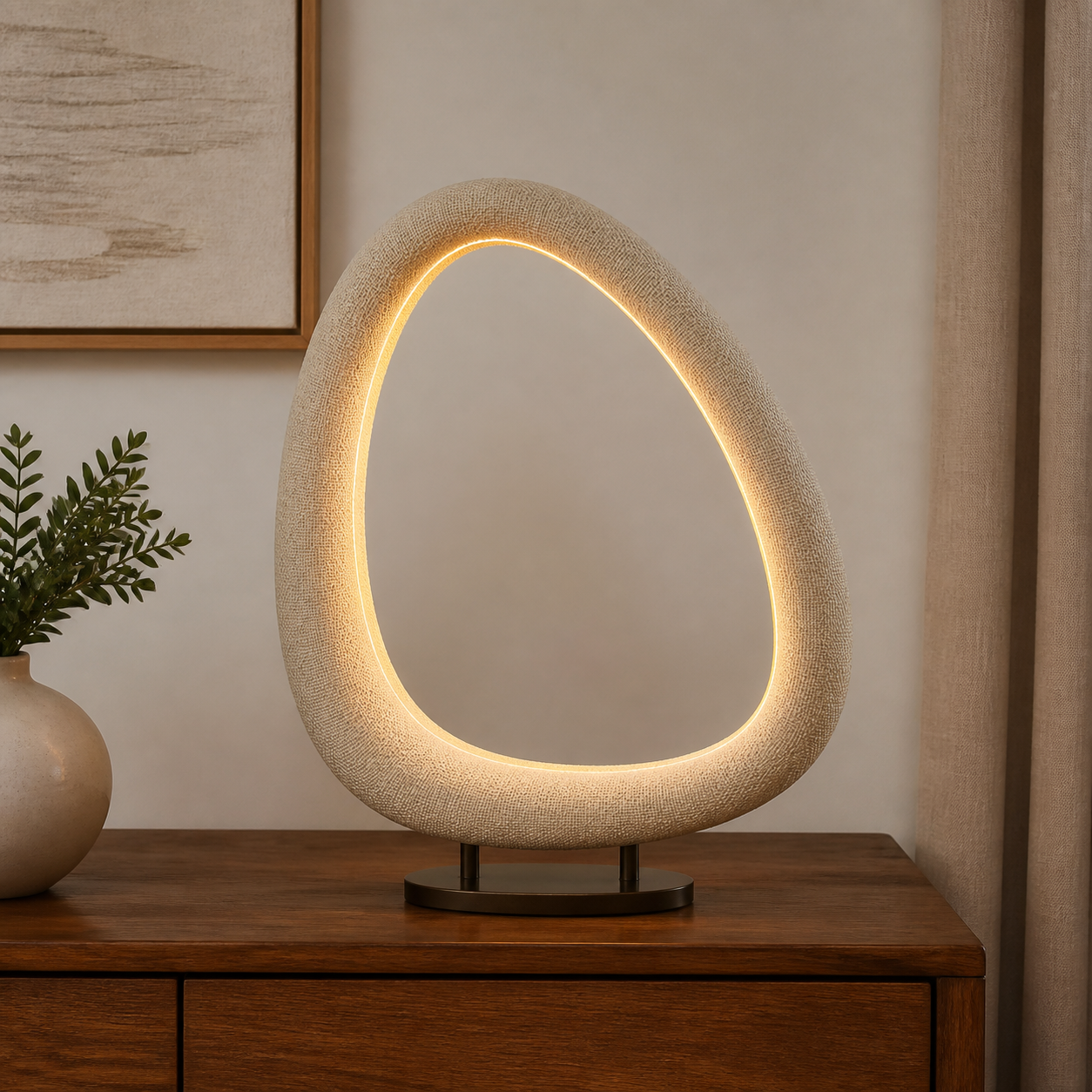 Noverlumia Linen Loop Ambient Lamp